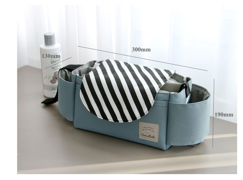 Bolsa organizadora multifunción para cochecito de bebé, bolsa de pañales de maternidad, accesorios para cochecito súper útiles para la mamá