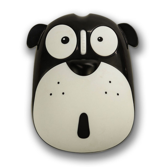 Ratón inalámbrico portátil recargable, óptico 1200DPI ratones Hugo Ratón inalambrico, figura de animales