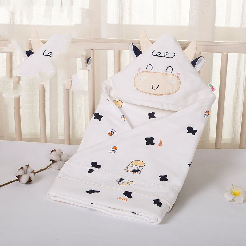 Salida de dormir para bebé, perfecta envoltura en calidad doble de algodón, bebés de 1 a 6 meses de edad,