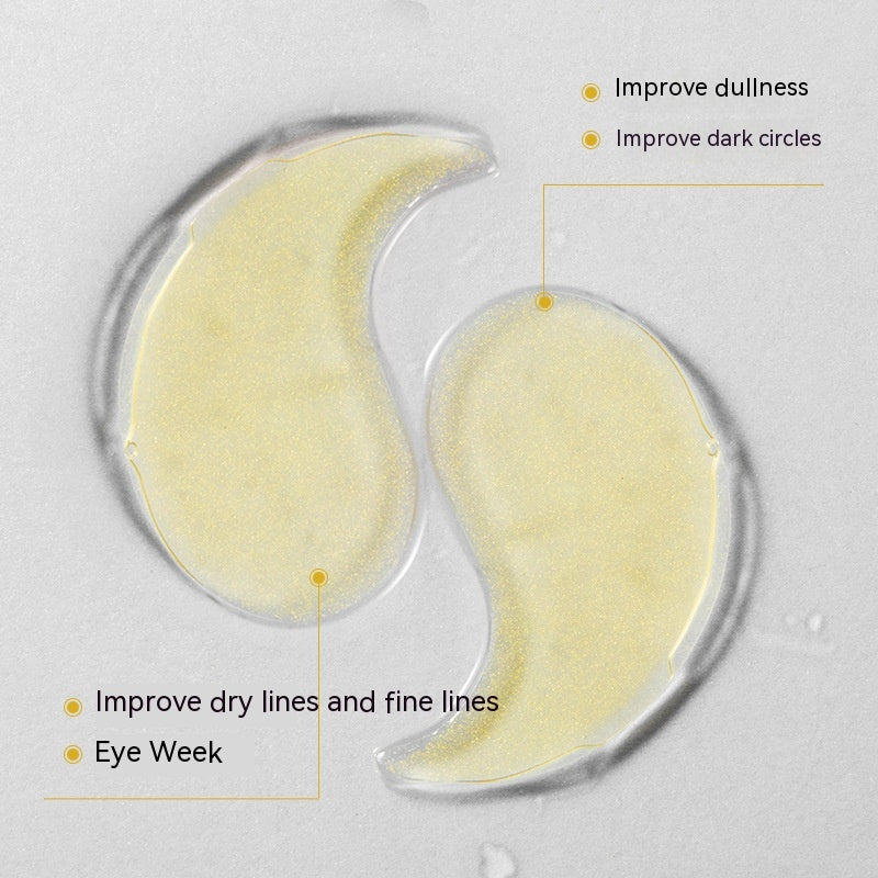 Houmai Lady 24k Golden Eye, Mascarilla intensiva para el cuidado de la piel, bolsa de ojos y ojeras