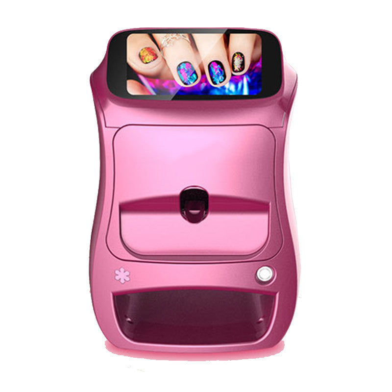 Fully Automatic Intelligent 3D Nail Printer For Paintin a