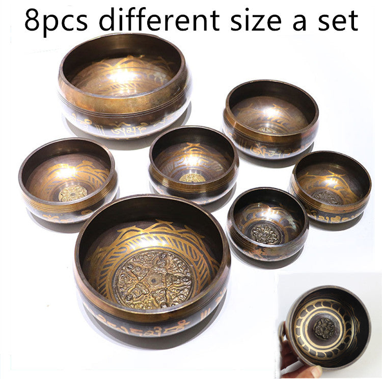 Cuenco Tibetano Buddha – Meditación, Yoga y Terapia de Sonido (Aleación de Cobre)