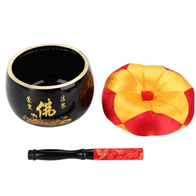 Cuencos para oración, meditación, yoga, Paquete de loto japonés premium