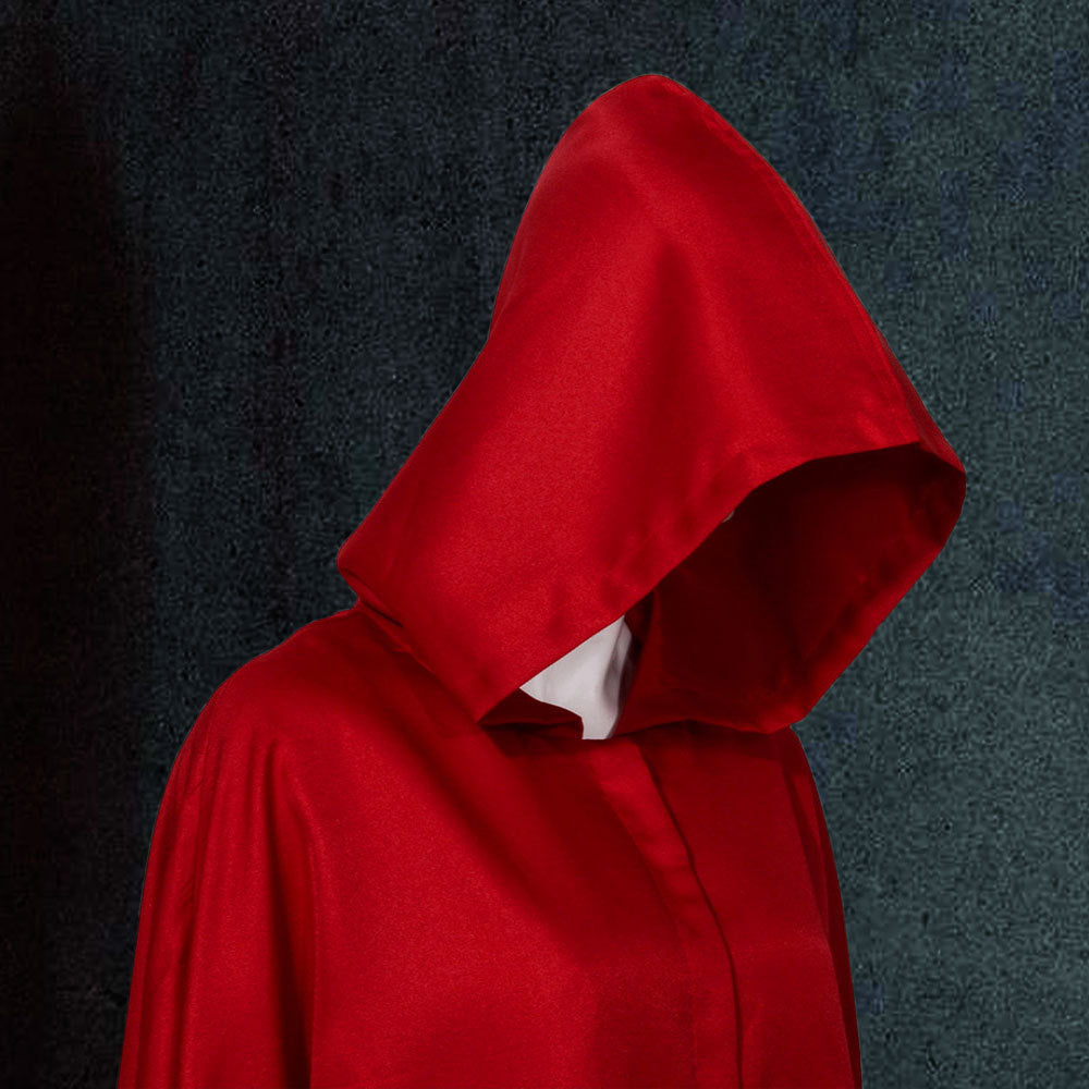 Disfraz de Halloween de Offred; traje para fiestas de disfraces