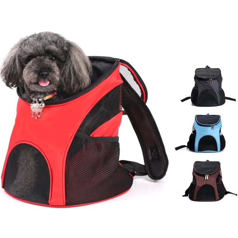 Mochila transpirable para transportar cachorros, portátil, para perros pequeños, chihuahua, schnauzer, pug