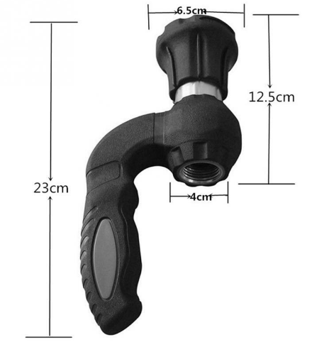Boquilla para manguera Blaster, lavado de presión para lavar automovil, boquilla césped para riego de jardín, lavado de coches