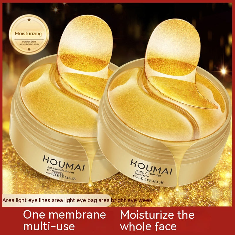 Houmai Lady 24k Golden Eye, Mascarilla intensiva para el cuidado de la piel, bolsa de ojos y ojeras