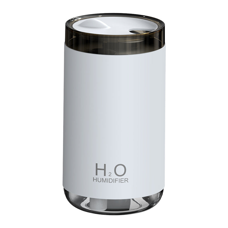 Nuevo Humidificador con anillo de humo creativo, difusor USB para automóvil, luz nocturna cálida para el hogar o el coche