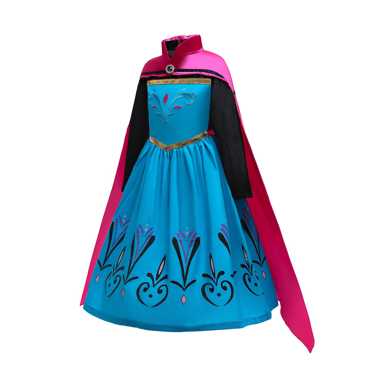 Vestido de manga larga para niña princesa de Halloween, Princesa de cuento de Hadas