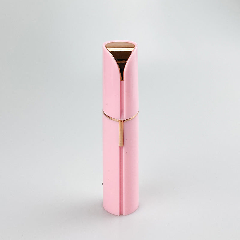Mini máquina eléctrica de depilación para mujer, afeitadora de lápiz labial, recortadora de cejas