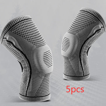 Rodilleras deportivas con resorte de silicona para protección de rótula