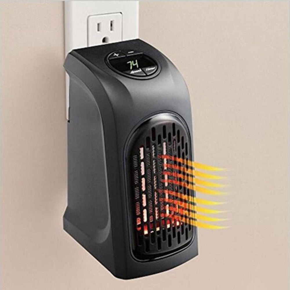 Calefactor, Calentador de aire para el invierno, calentadores eléctricos para el hogar, Mini de aire para habitación, ventilador calentador de cerámica para el hogar, oficina, Camping,