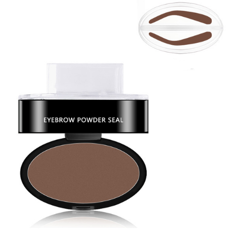 Kit de plantillas para tintar y sellar cejas en polvo, cosméticos, maquillaje profesional, resistente al agua, sellos para cejas, realzadores de cejas.