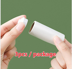 Limpiador de pelusas personal, limpia pelos, pelusas de la ropa con el limpiador de pelusas portátil, limpiador con papel en rollo desprendible adhesivo de doble cara, de lujo, ligero