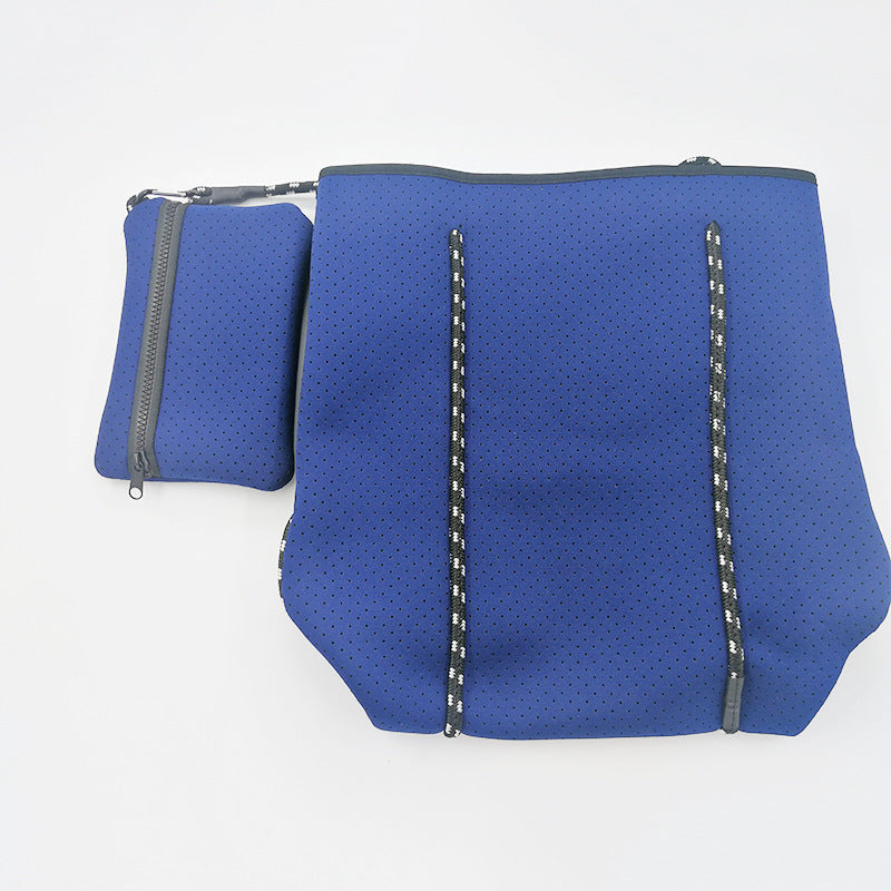 Bolsa de playa de neopreno ideal para tus días al aire libre, salidas a la playa, caminatas al sol