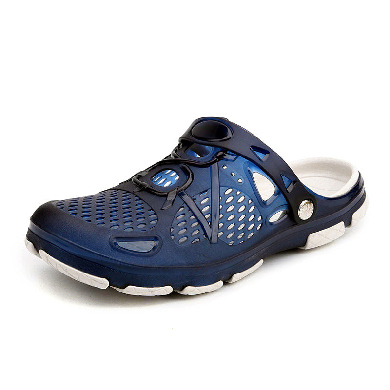 Tenis de agua para hombres, zapatos de agua ideales para reposo al aire libre; chanclas de agua antideslizantes y ligeras