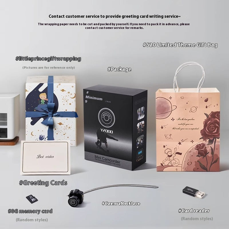 Mini Cámara HD para colgar en el cuello – ¡Tu vida en imágenes, en cualquier momento!
