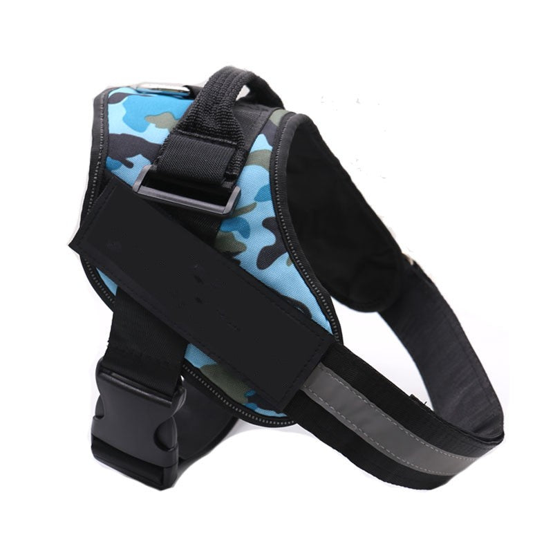 Arnés para perro personalizado, sin tirones, reflectante, transpirable, ajustable