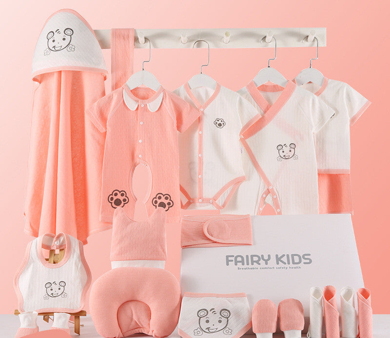 Cesta de regalo para bebé, ropa para bebé, conjunto con caja de regalo para recién nacido, suministros para bebé