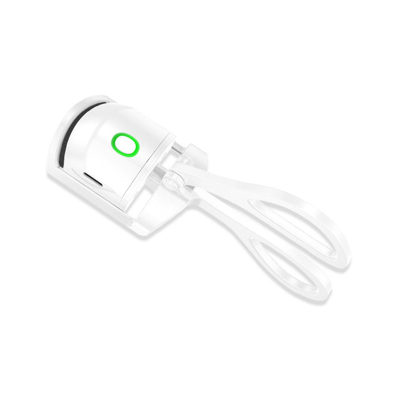 Rizador de pestañas eléctrico con calor, Rizador con Control de temperatura eléctrico, Mini rizador de pestañas carga portátil eléctrico