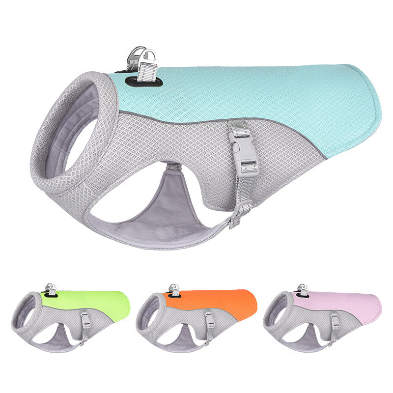 Chaleco Enfriador para Perros – Protección UV y Frescura Extrema, ropa refrescante perros