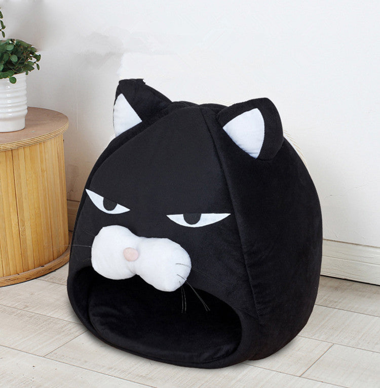 Cama casa de gatos, nido para dormir, cama para mascotas pequeñas
