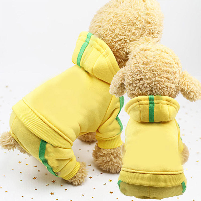 Ropa de abrigo en algodón suave para mascotas, sudadera súper cálida y cómoda para tu perro.