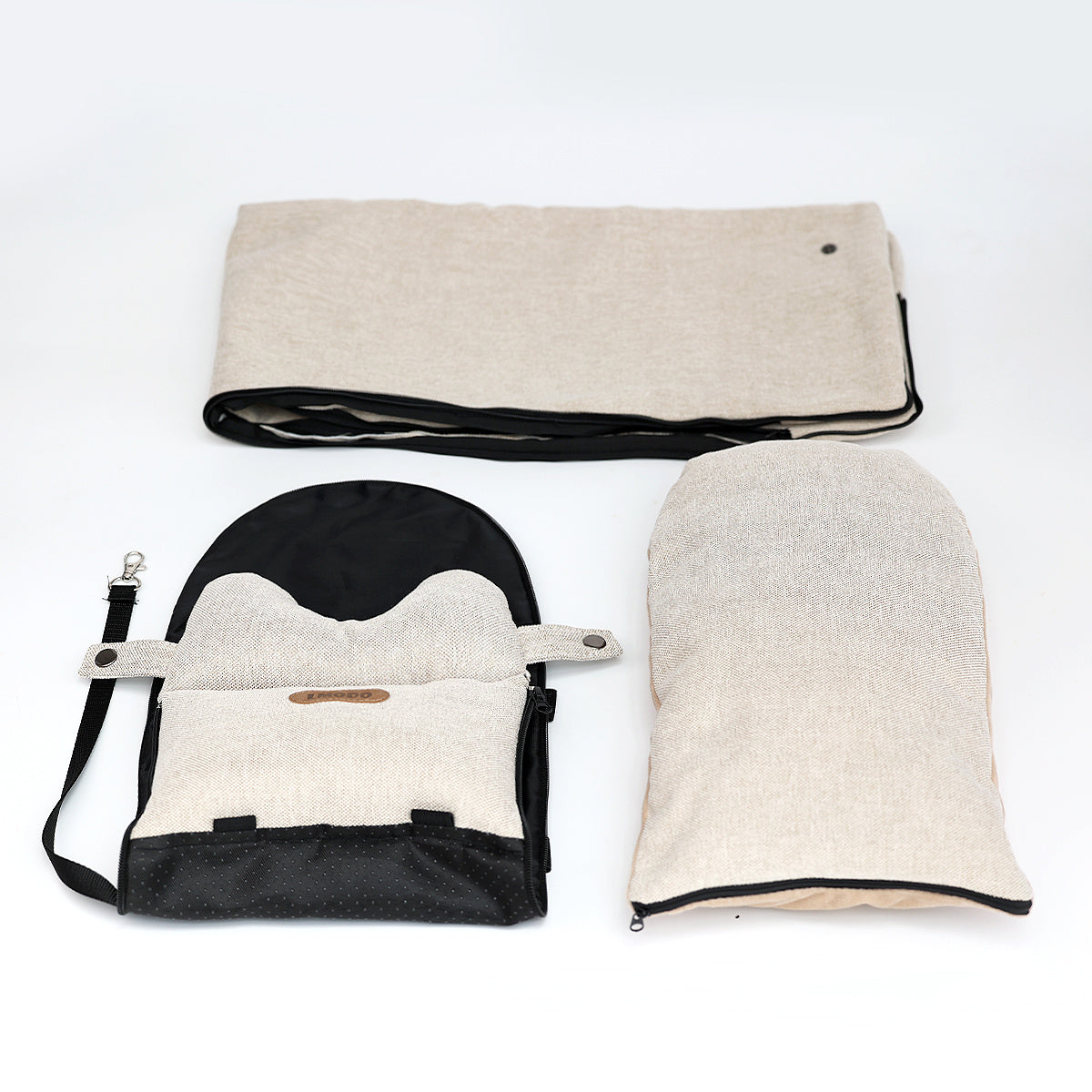 Asiento de coche para perros Car Central, cama portátil para perros pequeños y gatos, bolsa de seguridad