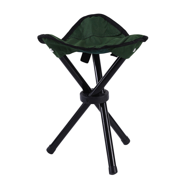 Silla plegable para acampar, fácil de plegar y fácil de transportar.