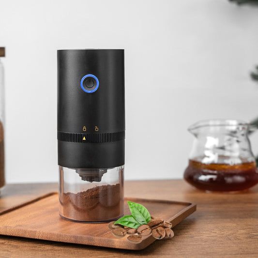 Molinillo de café eléctrico portátil, carga USB, Ideal para la oficina o trasladarlo a cualquier parte, molinillo de granos de café