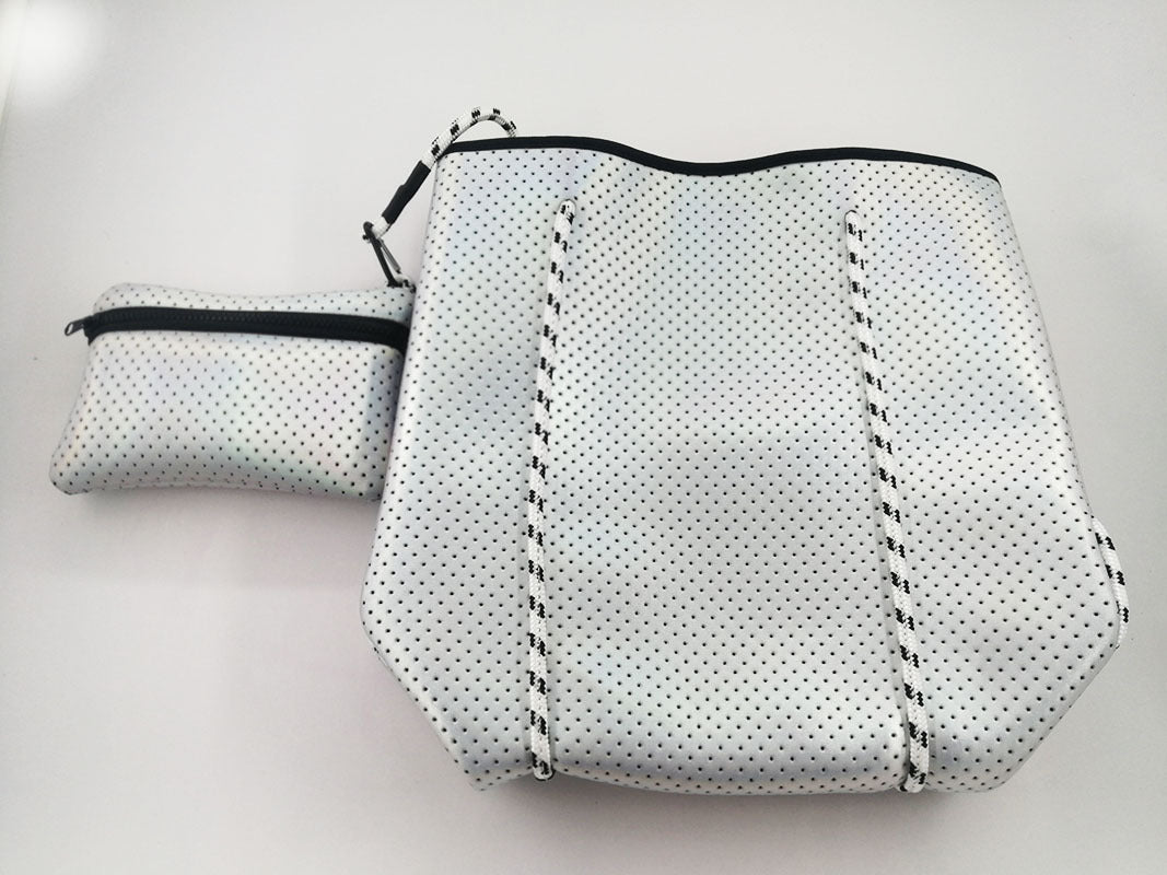 Bolsa de playa de neopreno ideal para tus días al aire libre, salidas a la playa, caminatas al sol