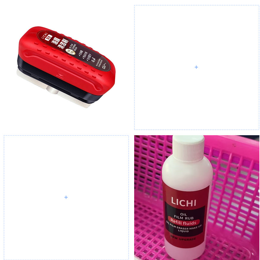 Cepillo Limpiador de Vidrios para Auto – Elimina Aceite, Suciedad y Mejora la Visibilidad