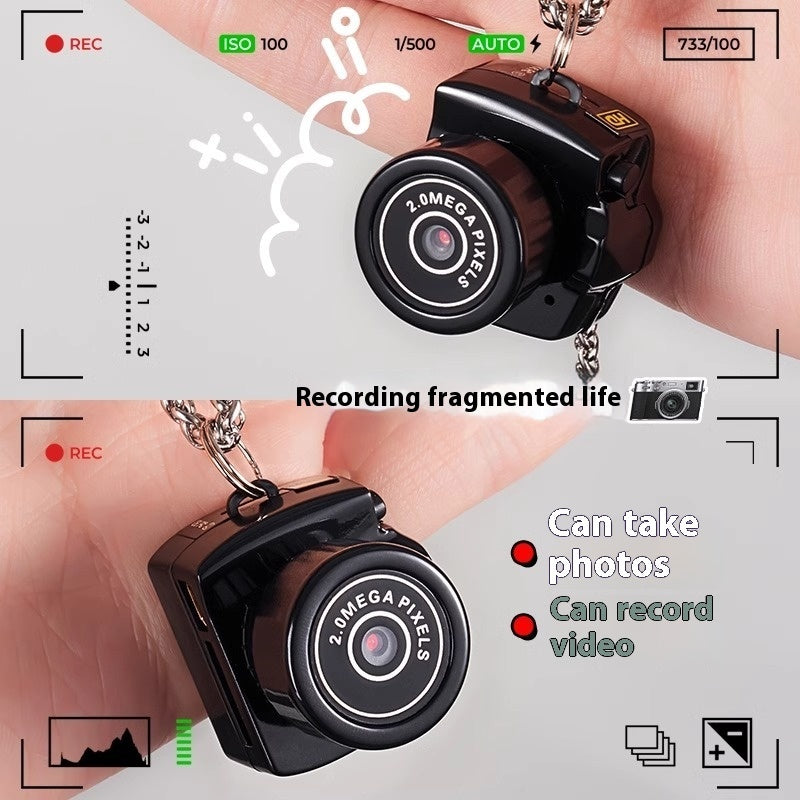 Mini Cámara HD para colgar en el cuello – ¡Tu vida en imágenes, en cualquier momento!