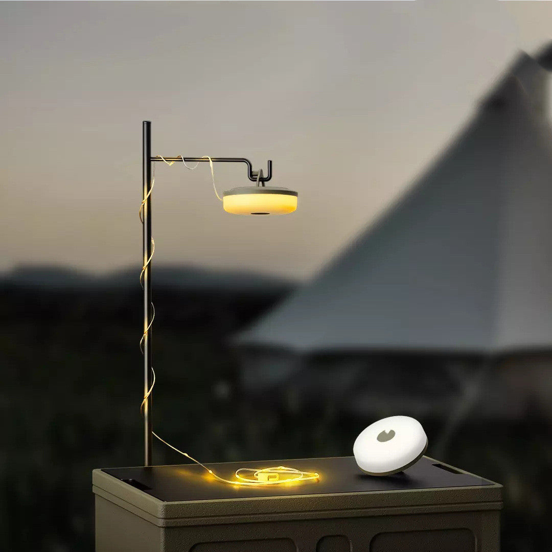 Luces de camping, Vive la atmósfera al aire libre con esta maravillosa luz para camping, decoración de tienda de campaña con dosel