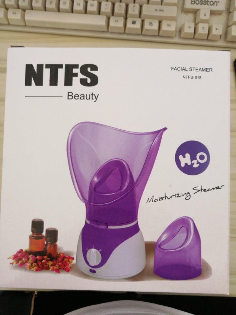 Máquina vaporizador Facial poros limpiador vapor pulverizador Spa Sauna piel vaporizador
