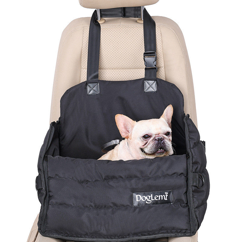 Bolsa para transporte de mascotas, asiento delantero y trasero de automovil, almohadilla para coche para perros, multifuncional, anti salpicaduras, bolsa para mascotas de otoño e invierno