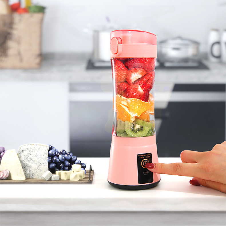Licuadora portátil, taza de jugo eléctrica de fruta portátil, utensilios de cocina