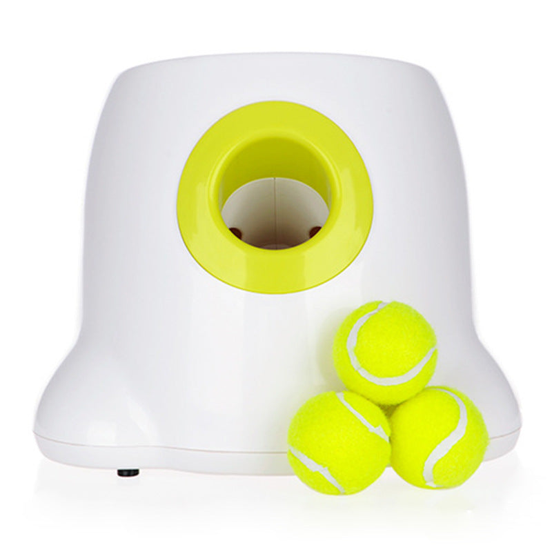 Lanzador automático de bolas para perros, juguete interactivo para ejercitar a tu perro