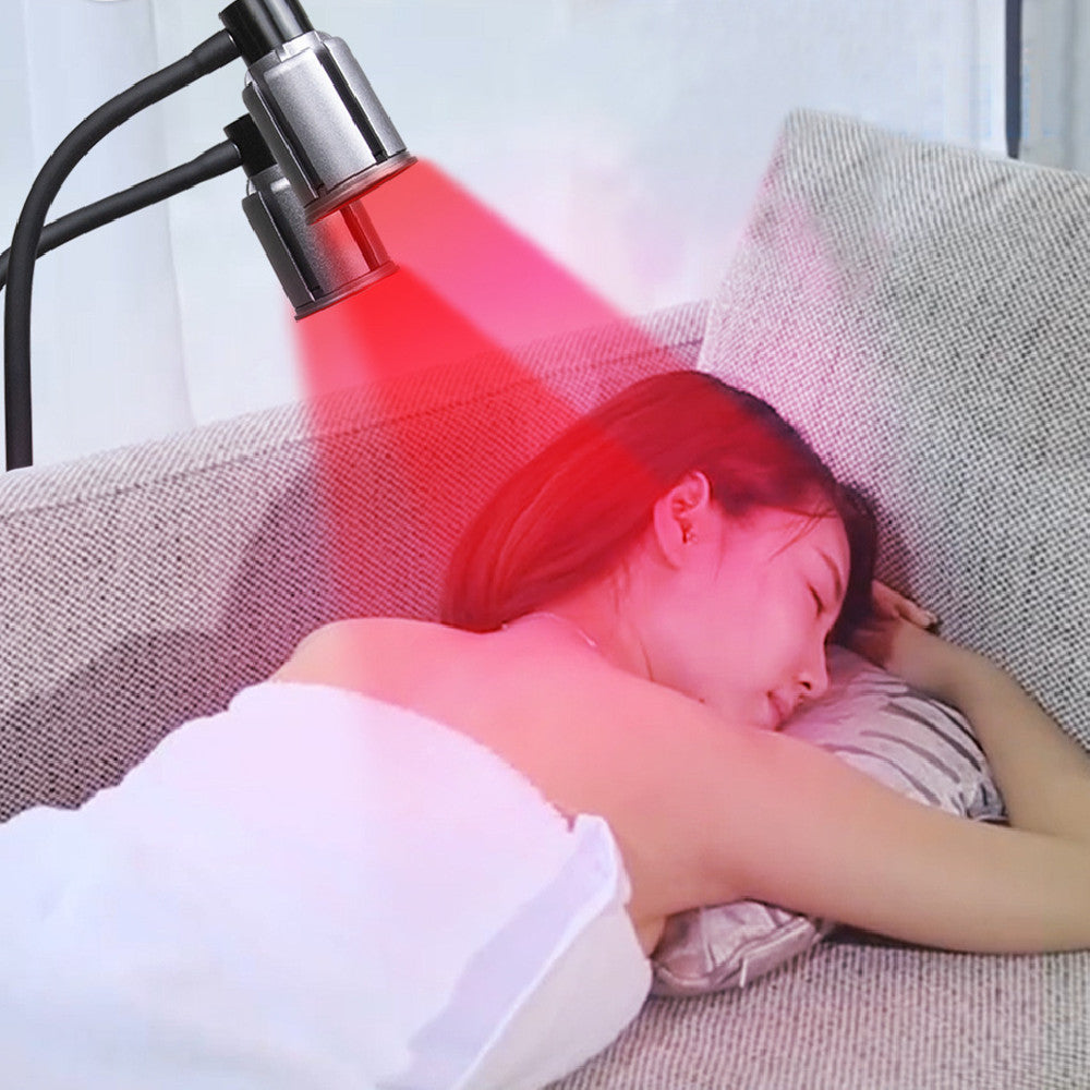 Dispositivo de Lámpara Infrarrojo doble lámpara para terapias de calor, terapias regenerativas