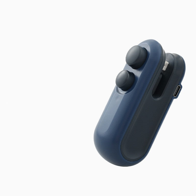 Pieza Mini Sellador Portátil De Bolsas De Plástico Para La Cocina, Máquina de sellado pequeña y portátil