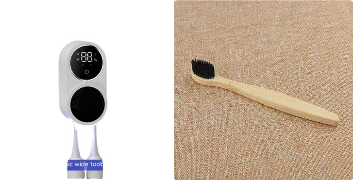 Esterilizador de cepillos de dientes con luz ultravioleta, esterilizador de cepillos de dientes, desinfectante portátil