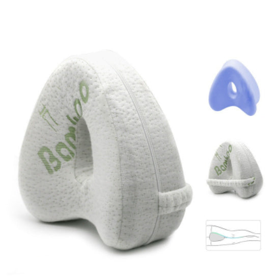 Almohada para la entrepierna de espuma viscoelástica con forma de corazón