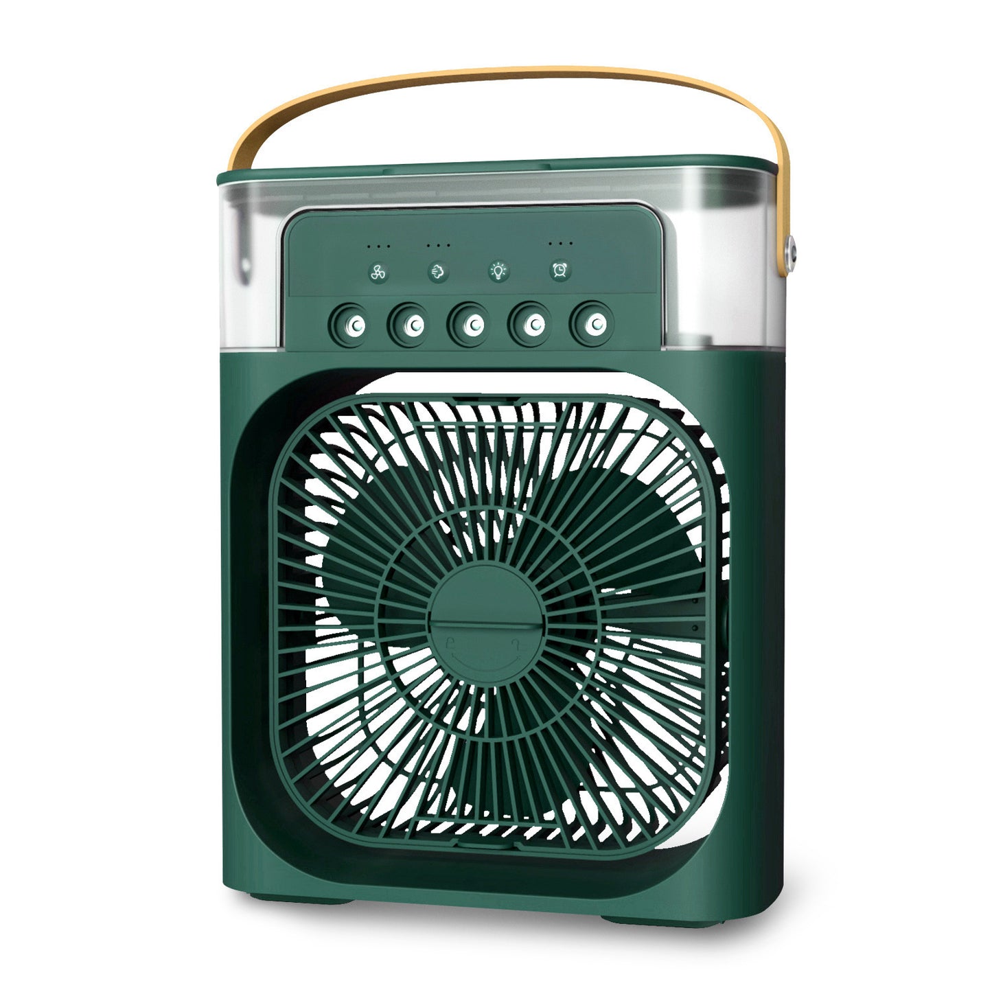 Humidificador de aire 3 en 1, ventilador USB de refrigeración, luz LED nocturna, niebla de agua