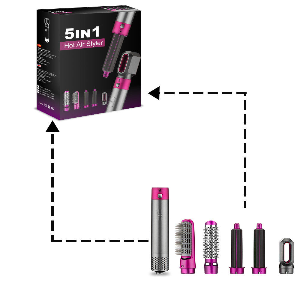 Rizador de aire caliente multifuncional para hombres y mujeres