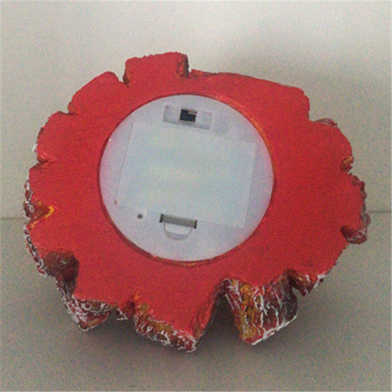 Lámpara de simulación con luz LED simulando fuego de carbón simulado para decoración de ambiente, genial como regalo creativo