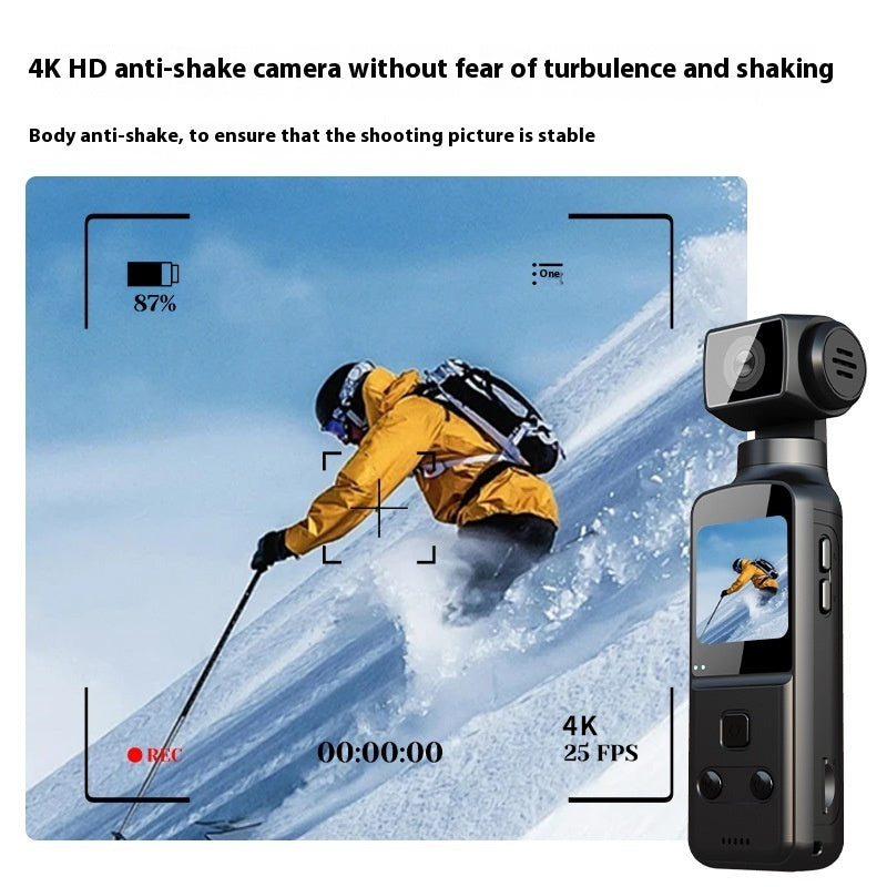 Mini Cámara Deportiva 4K HD con Anti movimiento