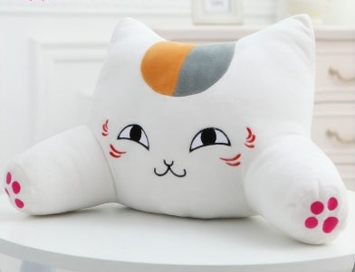 Almohada Gatuna Suave, cojin lumbar – Perfecta para Sofá, Oficina o Auto
