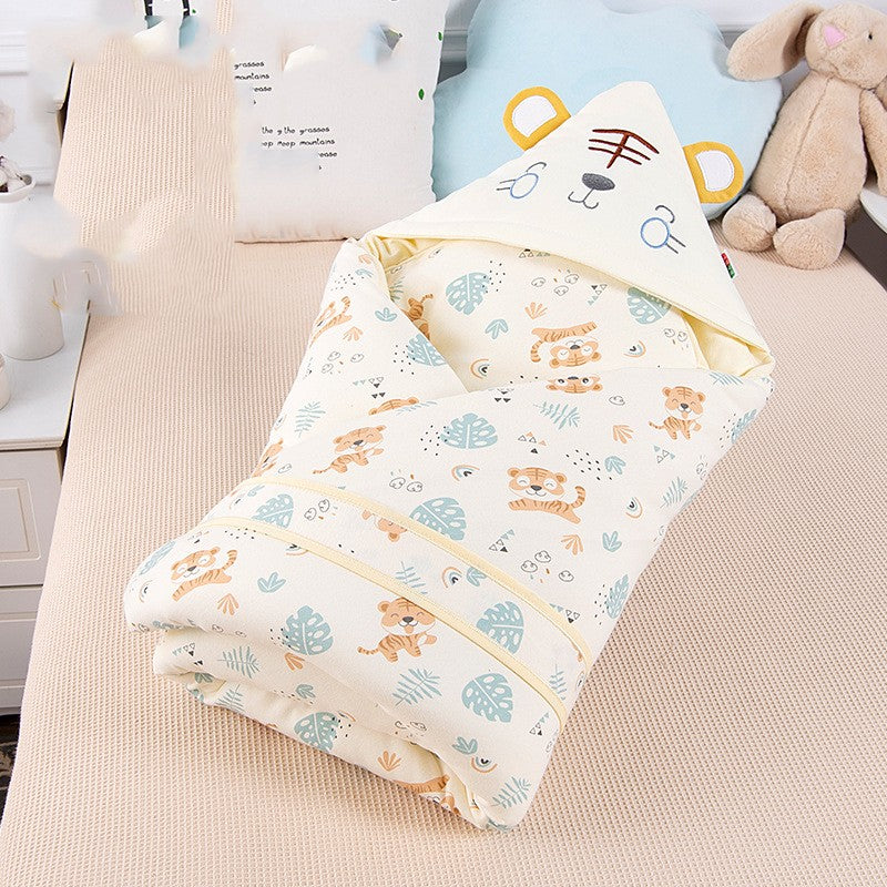 Salida de dormir para bebé, perfecta envoltura en calidad doble de algodón, bebés de 1 a 6 meses de edad,