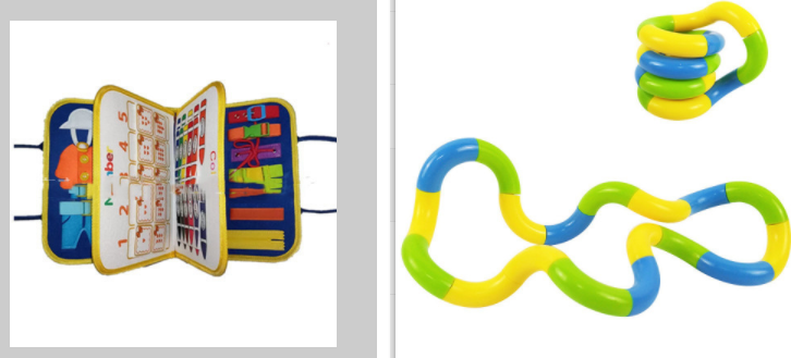 Nuevo libro tipo tablero de aprendizaje temprano para bebés y niños, juguete de aprendizaje sensorial preescolar