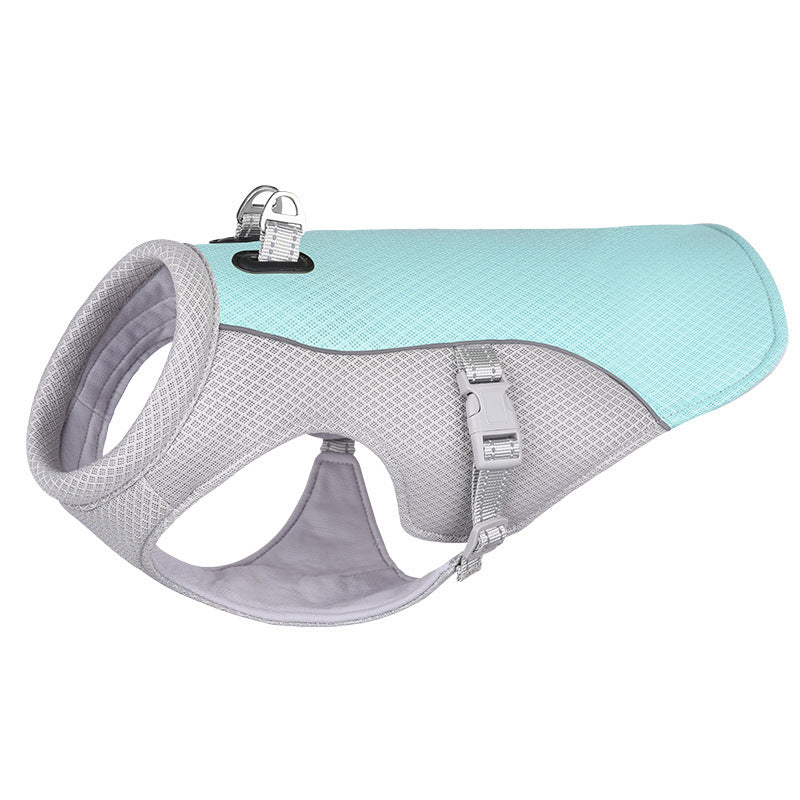 Chaleco Enfriador para Perros – Protección UV y Frescura Extrema, ropa refrescante perros
